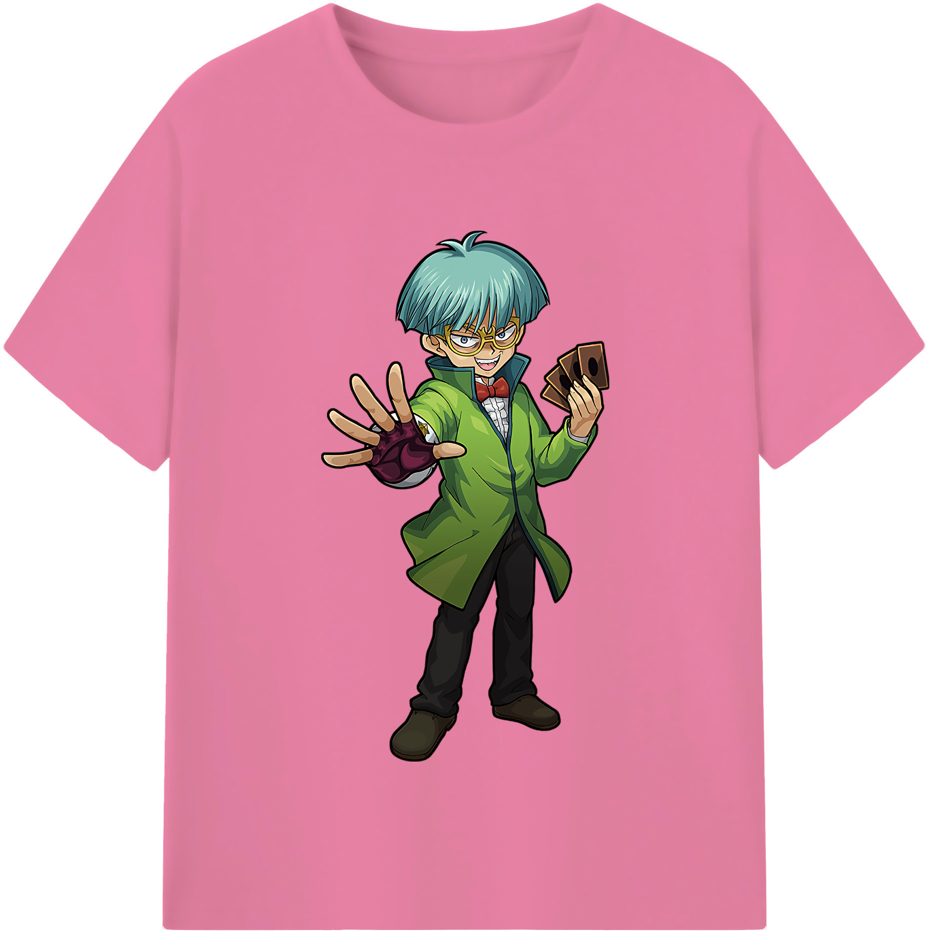 （画像用） 遊☆戯☆王 Yu-Gi-Oh! 綿100％半袖Tシャツ（フロントプリント）